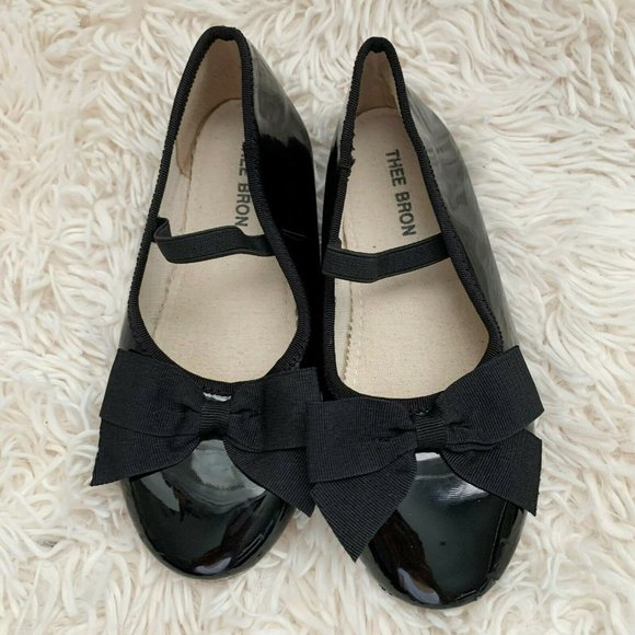 thee bron Other - thee bron girls ballet flats mary jane black patent leather size 13